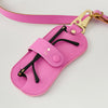 Personalised Leather Glasses Case With Clip