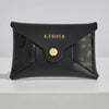 "Emily" Card + Coin Purse in Black