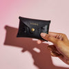 "Emily" Card + Coin Purse in Black