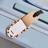 Personalised Leather Luggage Tag sbri