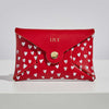 "Evelyn" Card + Coin Purse in Red sbri