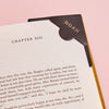 Personalised Leather Corner Bookmark