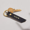 Personalised Leather Keyring sbri