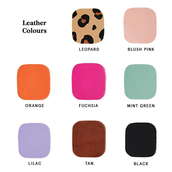 Personalised Leather Luggage Tag