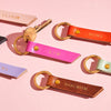 Personalised Leather Keyring
