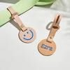 Personalised Smiley Face Bag Tag