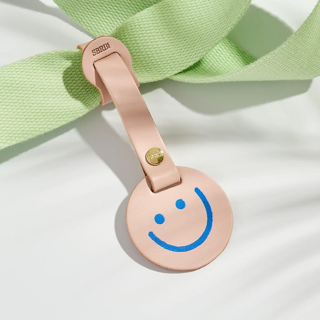 Personalised Smiley Face Bag Tag