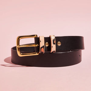Luxury Leather Ladies Belt | Sbri