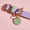 Personalised Leather Pet Name Tag
