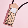 Personalised Leather Phone Pouch sbri
